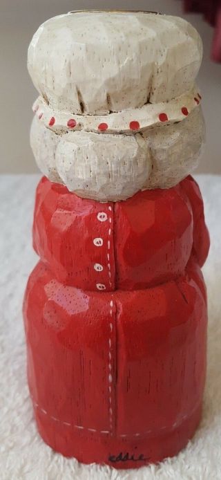 Midwest of Cannon Falls Eddie Walker Mrs.  Claus Christmas Candle Holder 2
