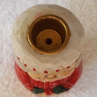 Midwest of Cannon Falls Eddie Walker Mrs.  Claus Christmas Candle Holder 5