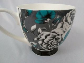 Blue Flower Portobello By Inspire Coffee Mug Cup.  Bone China.  16 Ounce. 4