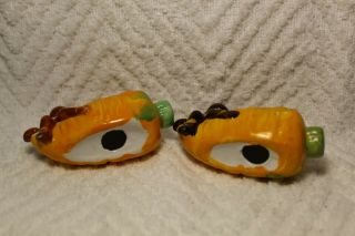 Vintage Native Kids on a Carrot Salt and Pepper Shakers 2