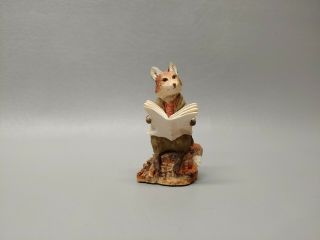 Border Fine Arts Miniature Mini Figure Beatrix Potter Foxy Whiskered Gentlemen