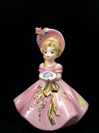 Vintage Josef Originals Figurine Anniversary Special Occasions Series Girl Lady