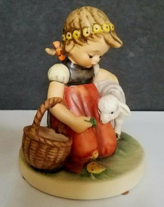 Hummel - Favorite Pet - Girl with Lamb Easter 361 - 1960 - Pre - owned 2