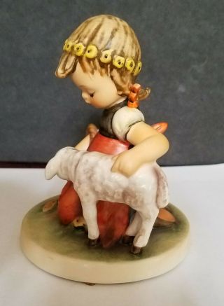Hummel - Favorite Pet - Girl with Lamb Easter 361 - 1960 - Pre - owned 4