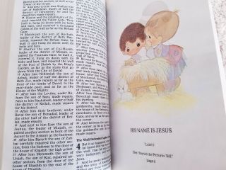 1985 PRECIOUS MOMENTS Edition King James Version HOLY BIBLE 2