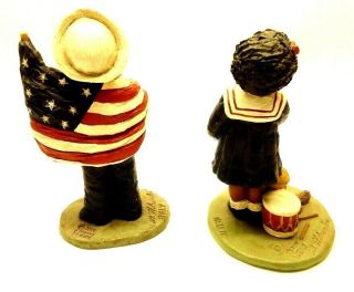 M Holcombe All Gods Children Patriotic Figures Nellie 53 Billy 49 God Is Love