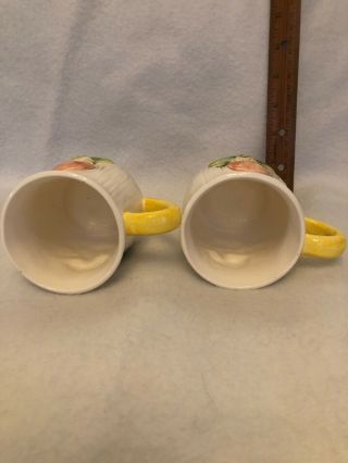 2 Vintage Sears Roebuck & Co.  Merry Mushroom Mug Embossed Coffee Cup 1978 4