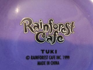 Rainforest Cafe Purple Elephant Tuki Makeeta 20 Oz.  Ceramic Mug 4