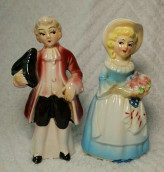 Vintage Betsy And George Salt And Pepper Shakers - Japan