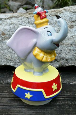 Schmid Disney Dumbo Music Box In Watch Video