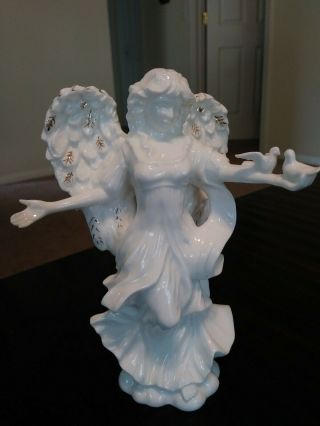 Wedgwood 6.  5 " Angel Figurine Bone China