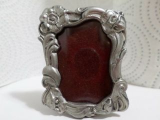 Elias Fine Pewter Small Picture Frame 2.  25 X 2 1911