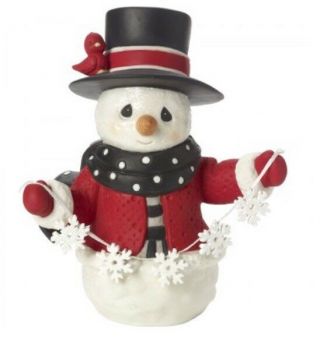 Precious Moments 8th Annual Snowman May All Your Christmases Be White - 171015