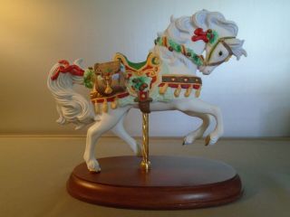 Lenox 1999 Annual Christmas Carousel Horse Limited Edition Ec Orig.  Box