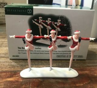 Dept 56 Christmas In The City - The Radio City Rockettes Mib