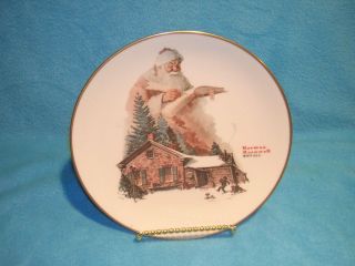 Norman Rockwell " Good Deeds " Gorham Plate Annual Collectors Plate,  8 1/2 " Plate