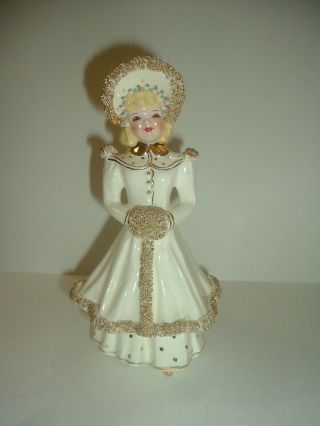 Florence Ceramics Betsey Lady Figurine White Dress
