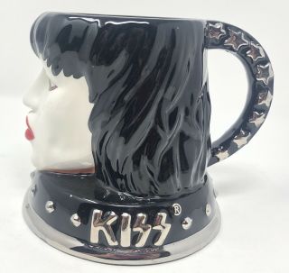Kiss Music Band The Starchild Paul Stanley Ceramic Mug Cup 2003 Spencer Gift 2