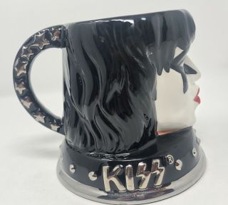Kiss Music Band The Starchild Paul Stanley Ceramic Mug Cup 2003 Spencer Gift 3