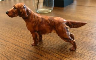 Vintage Royal Doulton Dog Figurine Irish Setter Pat O 
