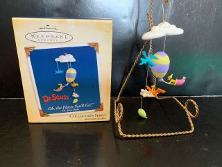 Hallmark Keepsake Ornament Oh The Places Youll Go 7 In Series Dr Seuss 2005