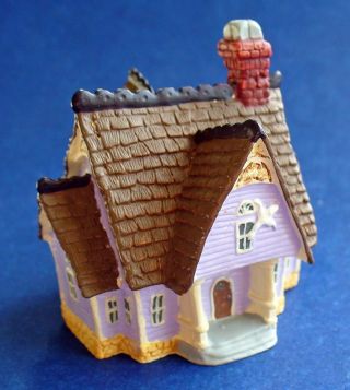 Hallmark Merry Miniatures Halloween Vtg Haunted House Ghost Mini Figurine