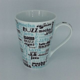Jonathan Adler For Barnes & Noble Coffee Mug Java Mocha Buzz Brew Caffeine Latte