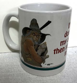 1993 Leanin Tree Old Geezer Coffee Mug Cup Don 