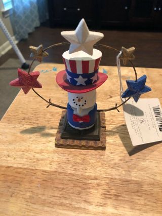 S’mores Christmas Ornament 4rth Of July (bobblehead)