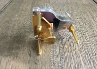 Swarovski Miniature Grand Piano Figurine With Elegant Gold Accents lovely Gift 2