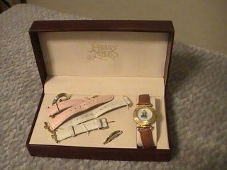 Precious Moments Collector Watch In Wooden Box