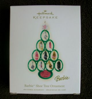 Hallmark Keepsake Ornament Barbie Shoe Tree Dated 2008