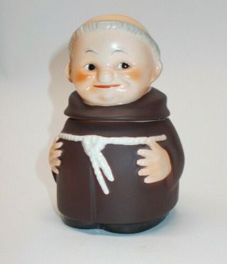 Goebel Friar Tuck Figurine Z37 Tmk 3 Sugar Bowl A114 Cc