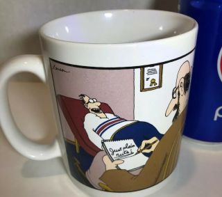 THE FAR SIDE Mug Gary Larsen Just Plain Nuts Brain Doctor Ceramic Coffee Cup Mug 3