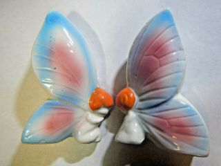 Vintage Butterfly Salt And Pepper Shakers Made In Japan