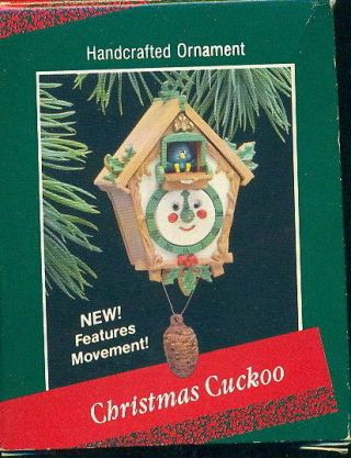 Hallmark 1988 Christmas Cuckoo