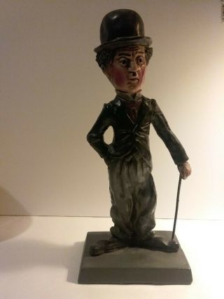 Vintage 1972 Charlie Chaplin " The Tramp " Figure Statue Eisner Austin Production