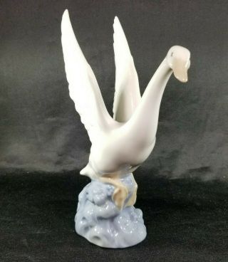 NAO by LLADRO SWAN READY TO FLY PORCELAIN FIGURINE Made in Spain Duck Goose Bird 3