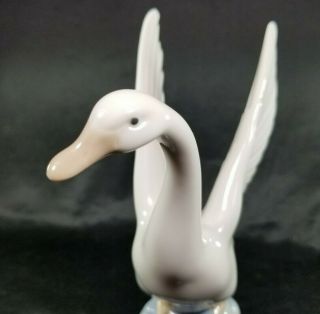 NAO by LLADRO SWAN READY TO FLY PORCELAIN FIGURINE Made in Spain Duck Goose Bird 7