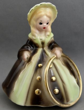 Vintage Josef Originals Ceramic Figurine - Miss England/international Girls Series