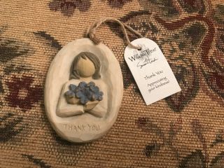 With Tags Willow Tree Thank You Appreciating Your Kindness Ornament
