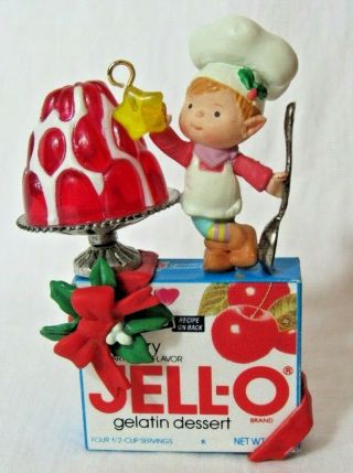 Enesco Christmas Ornament 1993 Have A Cheery Cherry Christmas Jello