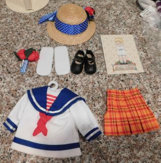 Mary Engelbreit Ann Estelle 10 " Doll Sailor Compl Outfit Dress By Robert Tonner