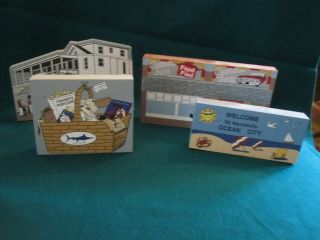 6 Ocean City Maryland Hometown Collectibles,  Cat 