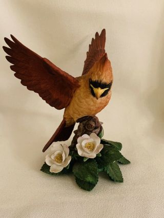 Lenox Bird Female Cardinal 1993 Figurine Fine Porcelain