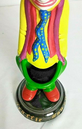 Hobo Ceramic Clown Baggy Pants Desk Top On Base 