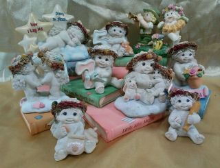 Cast Art Dreamsicles Figurines Var Occasions No Dupes Mom Has The Touch,  9 Pc 5