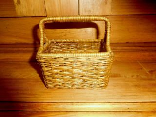 VTG HAND MADE MINIATURE BASKET PIERRE DEUX FRENCH COUNTRY FARMHOUSE 3