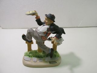 Danbury Norman Rockwell Porcelain Figurine Caught In The Act hd1500 2