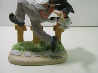 Danbury Norman Rockwell Porcelain Figurine Caught In The Act hd1500 4
